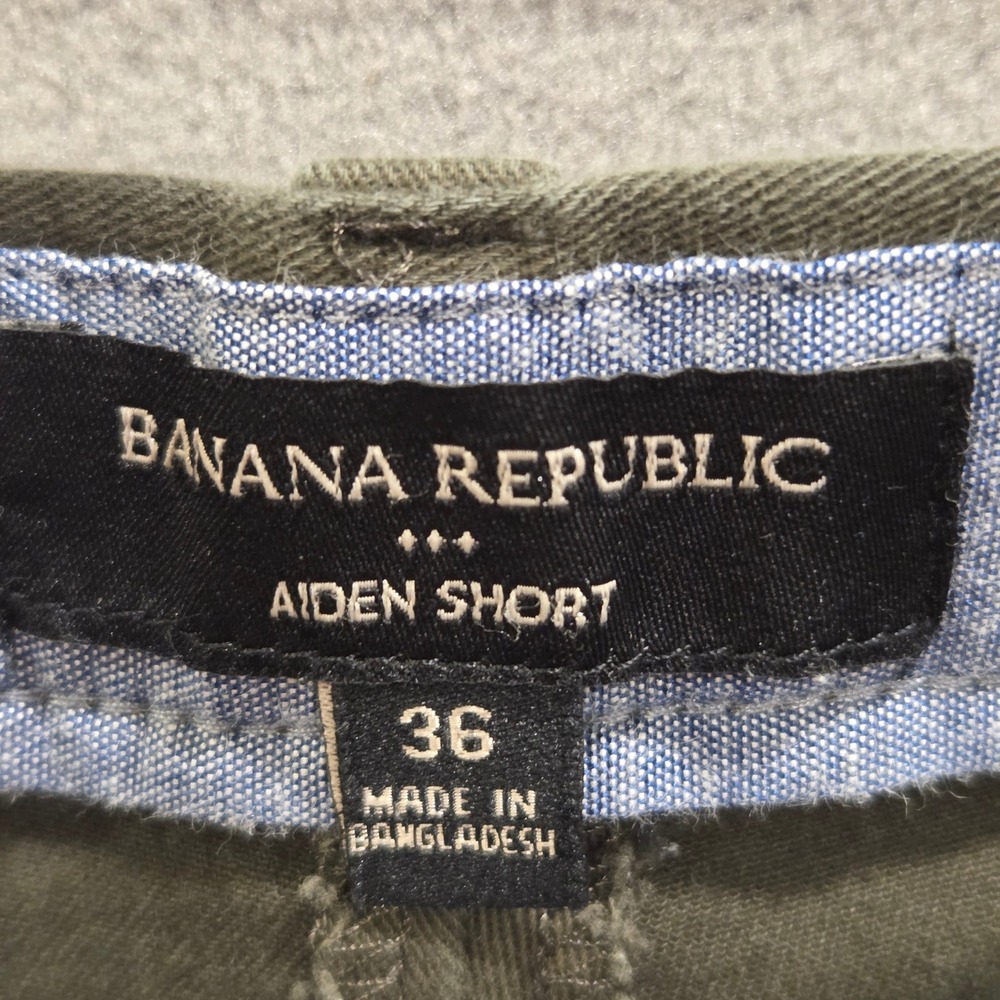 Banana‎ Republic Aiden Shorts Mens Size 36 Chinos Classic Preppy Casual Summer - Picture 3 of 8